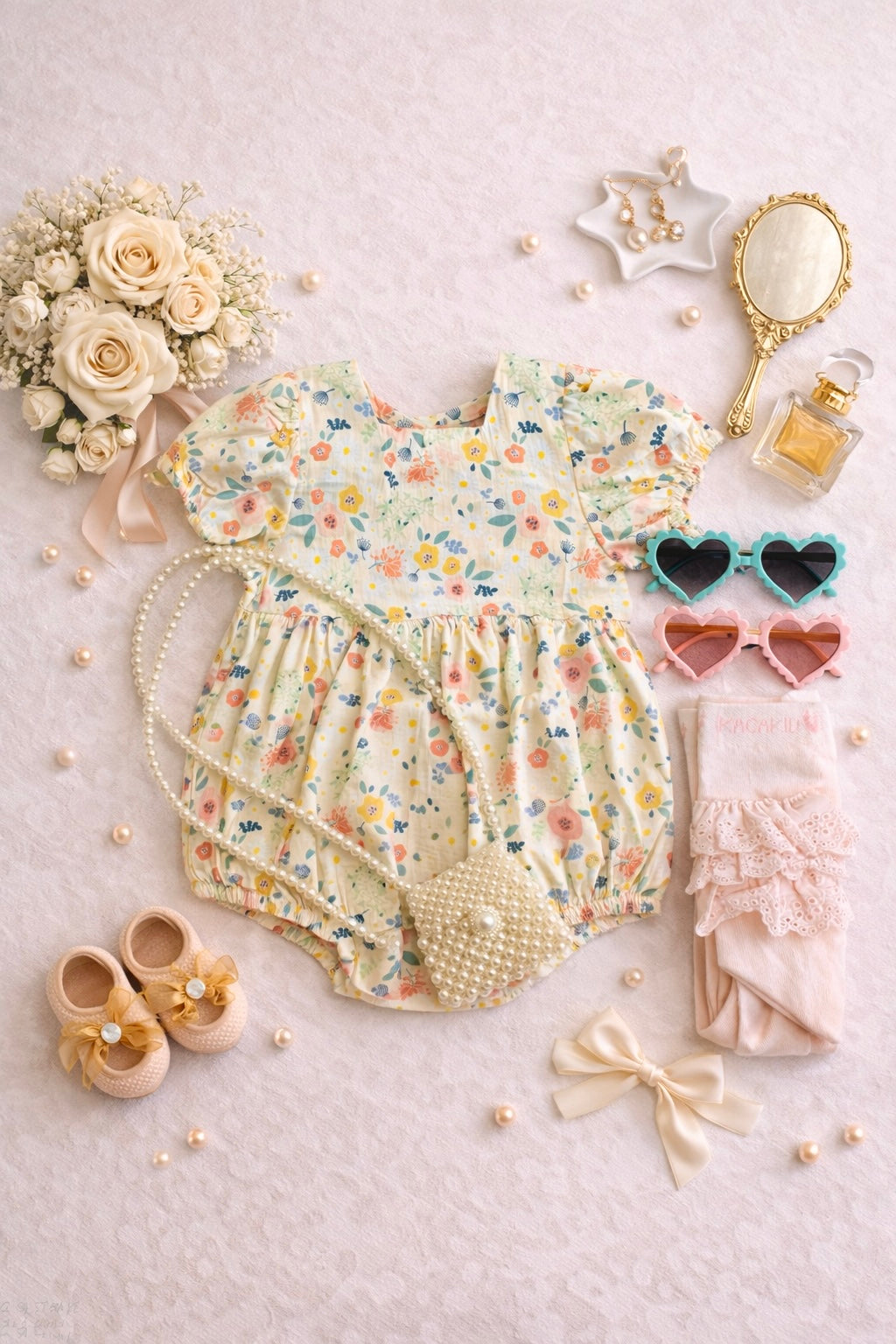 Vintage Spring Romper
