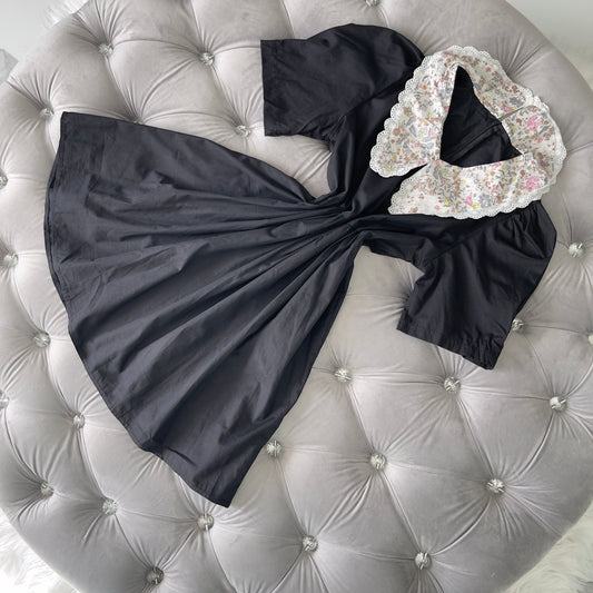 Ladies Floral Collar Dress