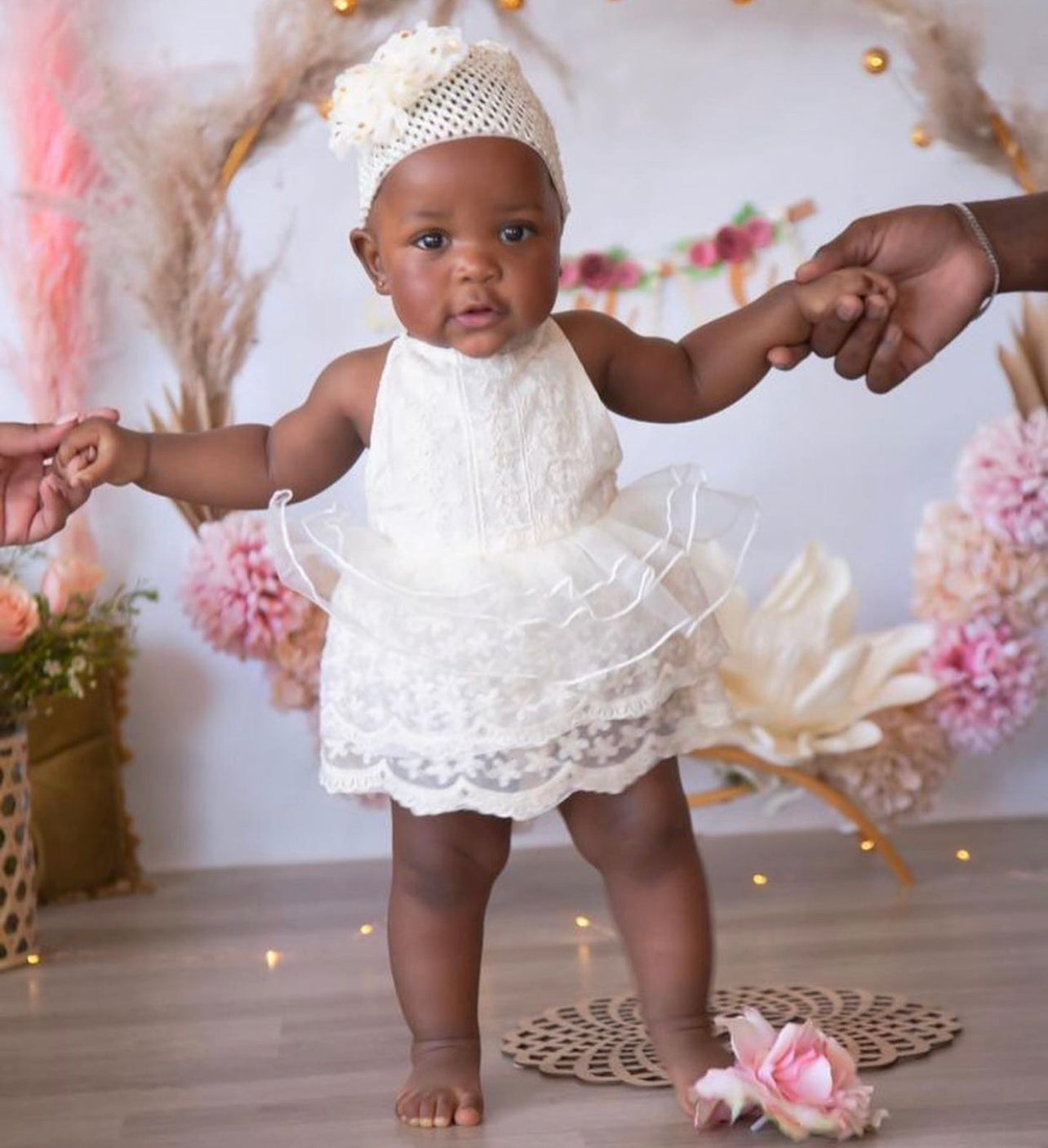 Athena Lace Romper