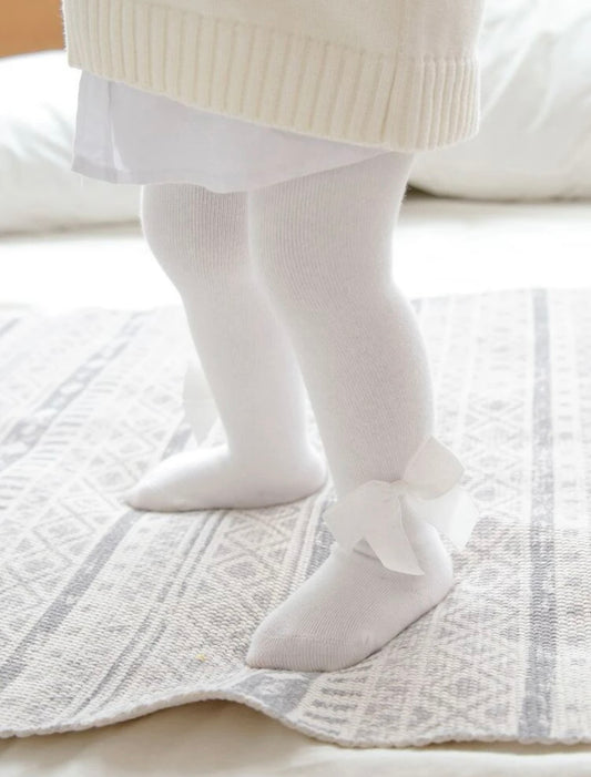 Soft bow stockings