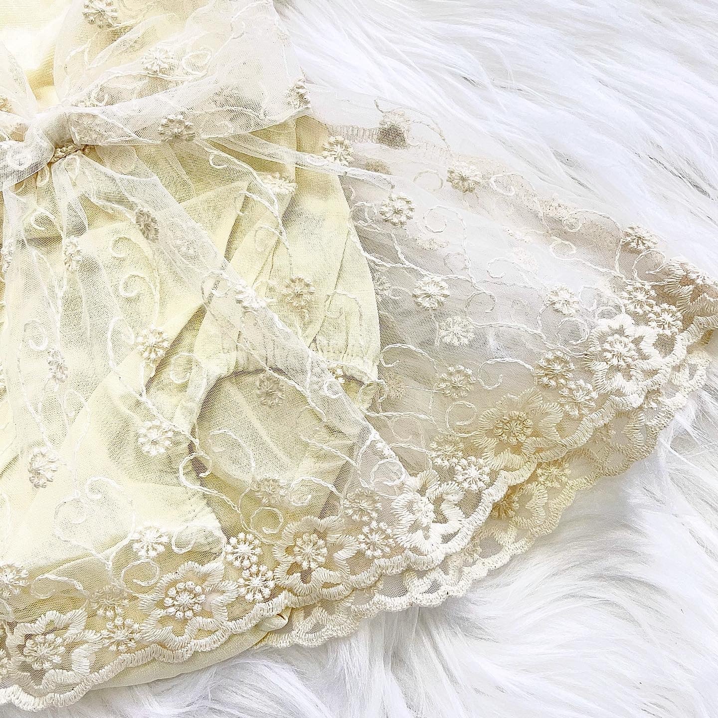 Lace Bow Dress Romper