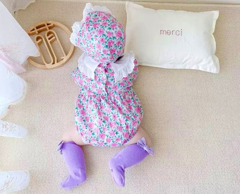 Azalea Romper & Bonnet
