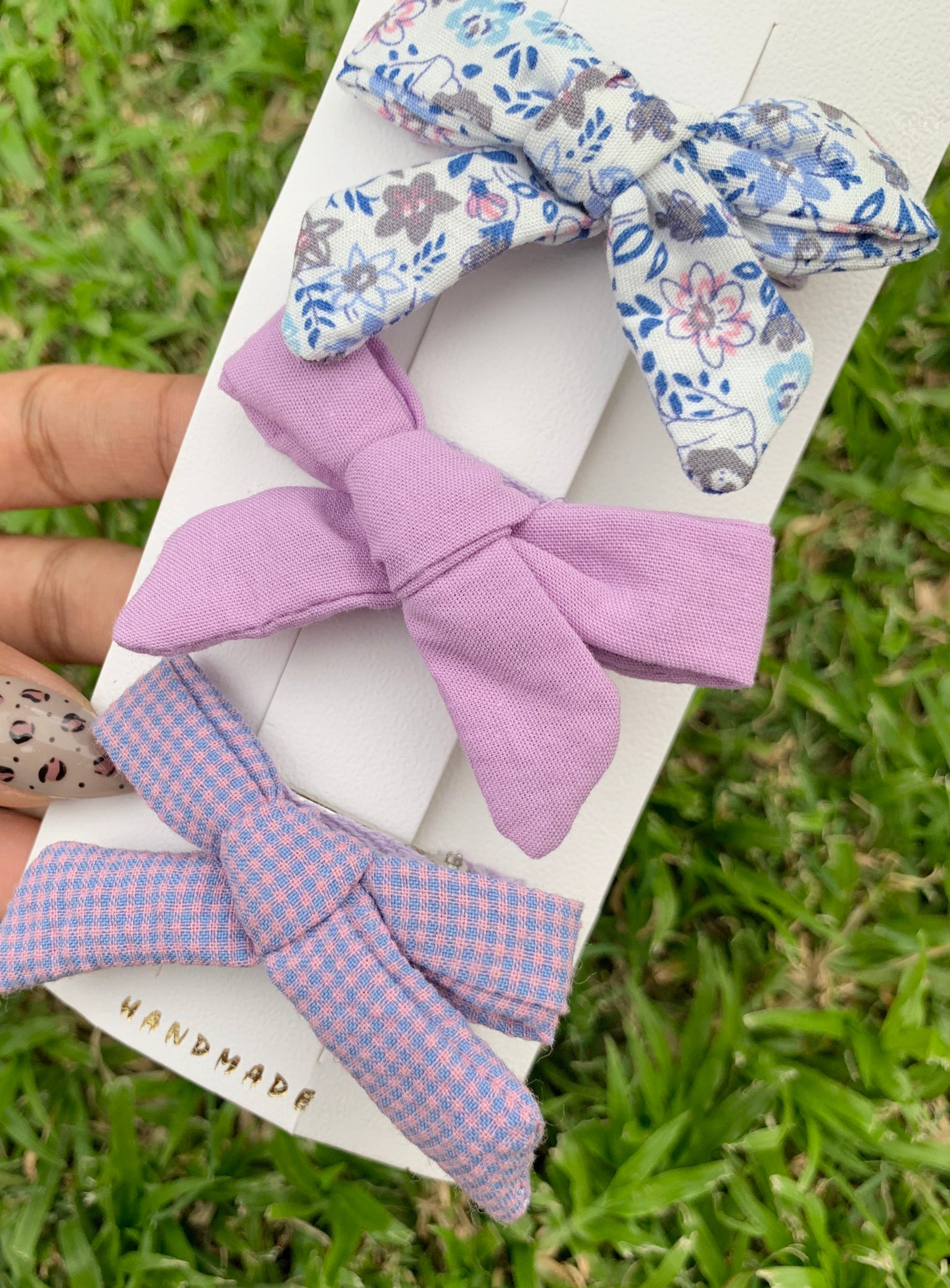 Bow Hair Clips