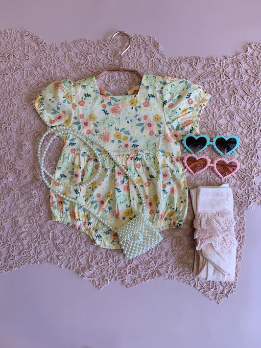 Vintage Spring Romper