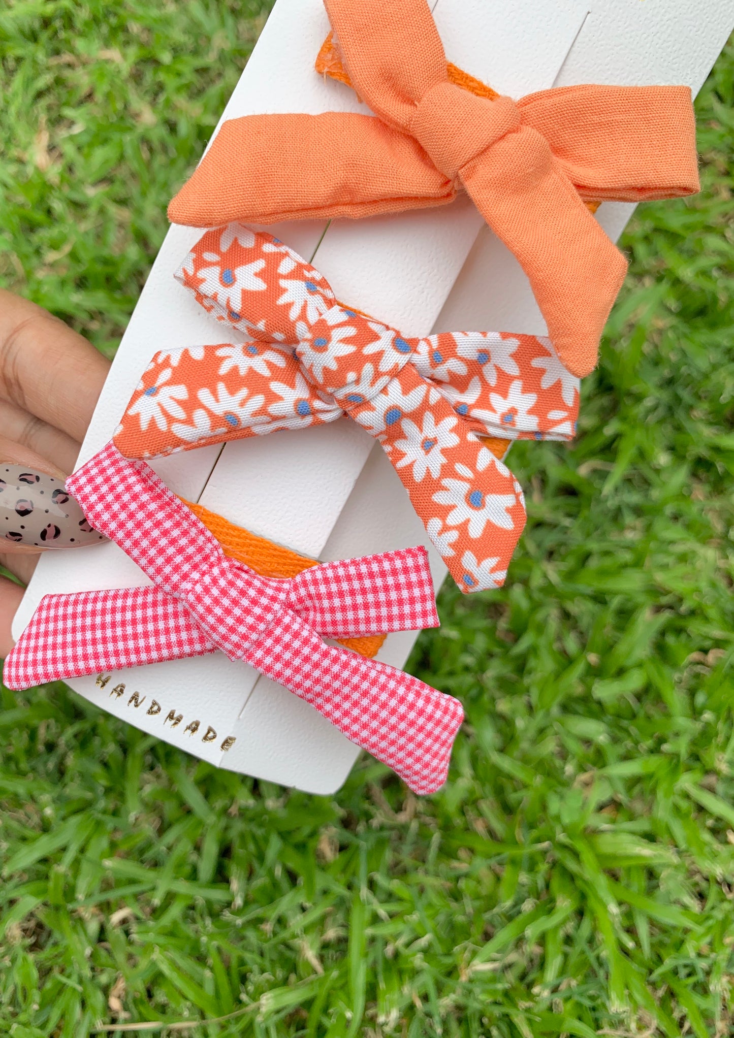 Bow Hair Clips