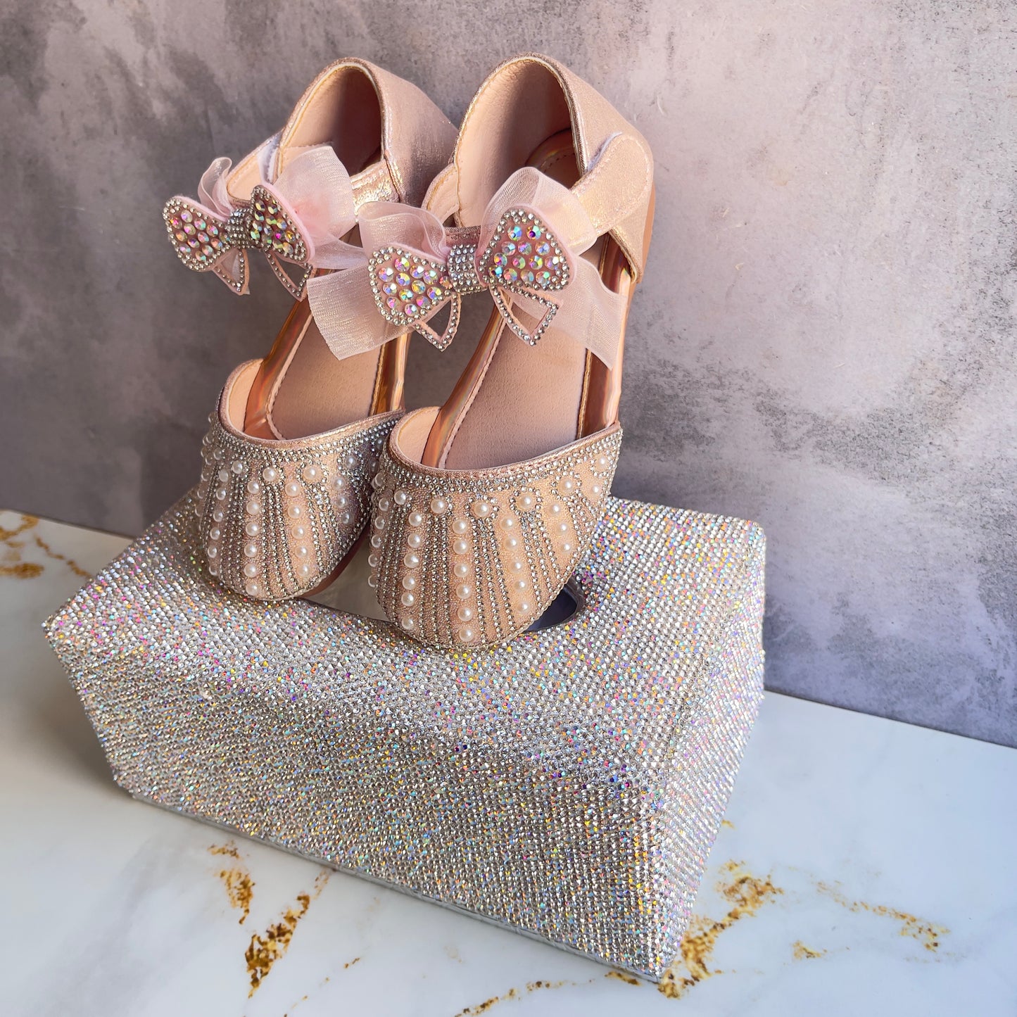 Pink Butterfly Shoes