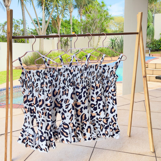 Leopard Print Playsuit