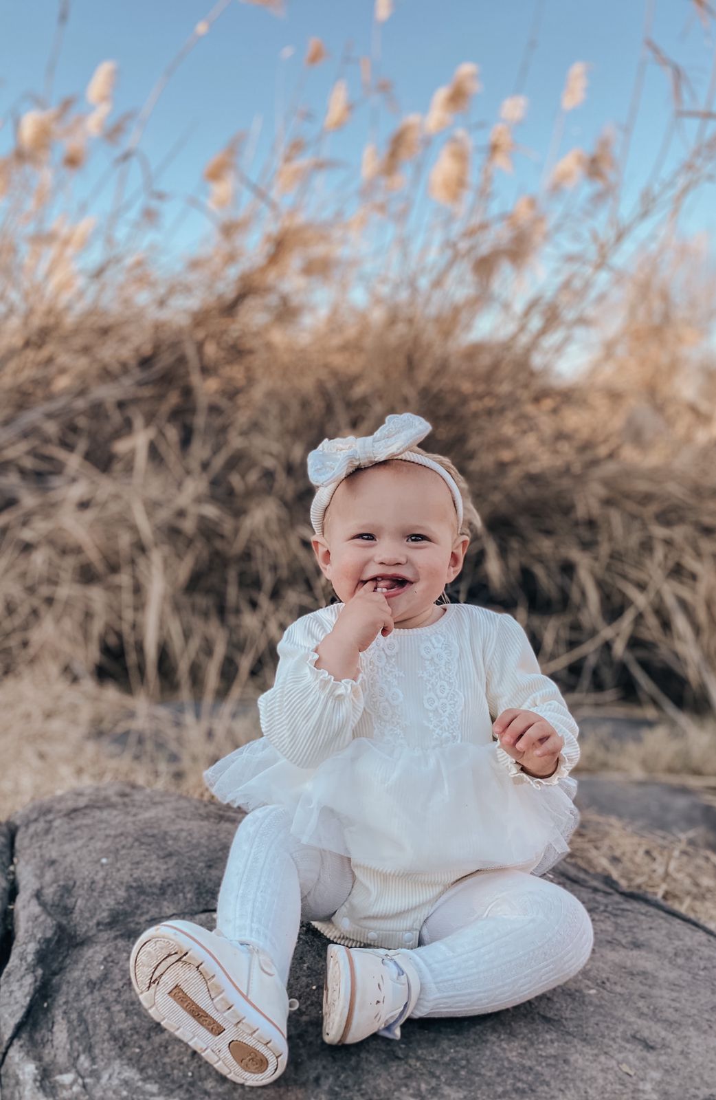 Winter Princess Romper + Headband