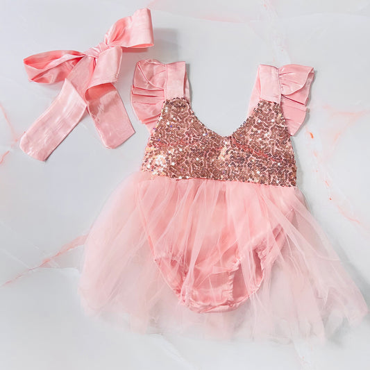 Party Romper + Headband