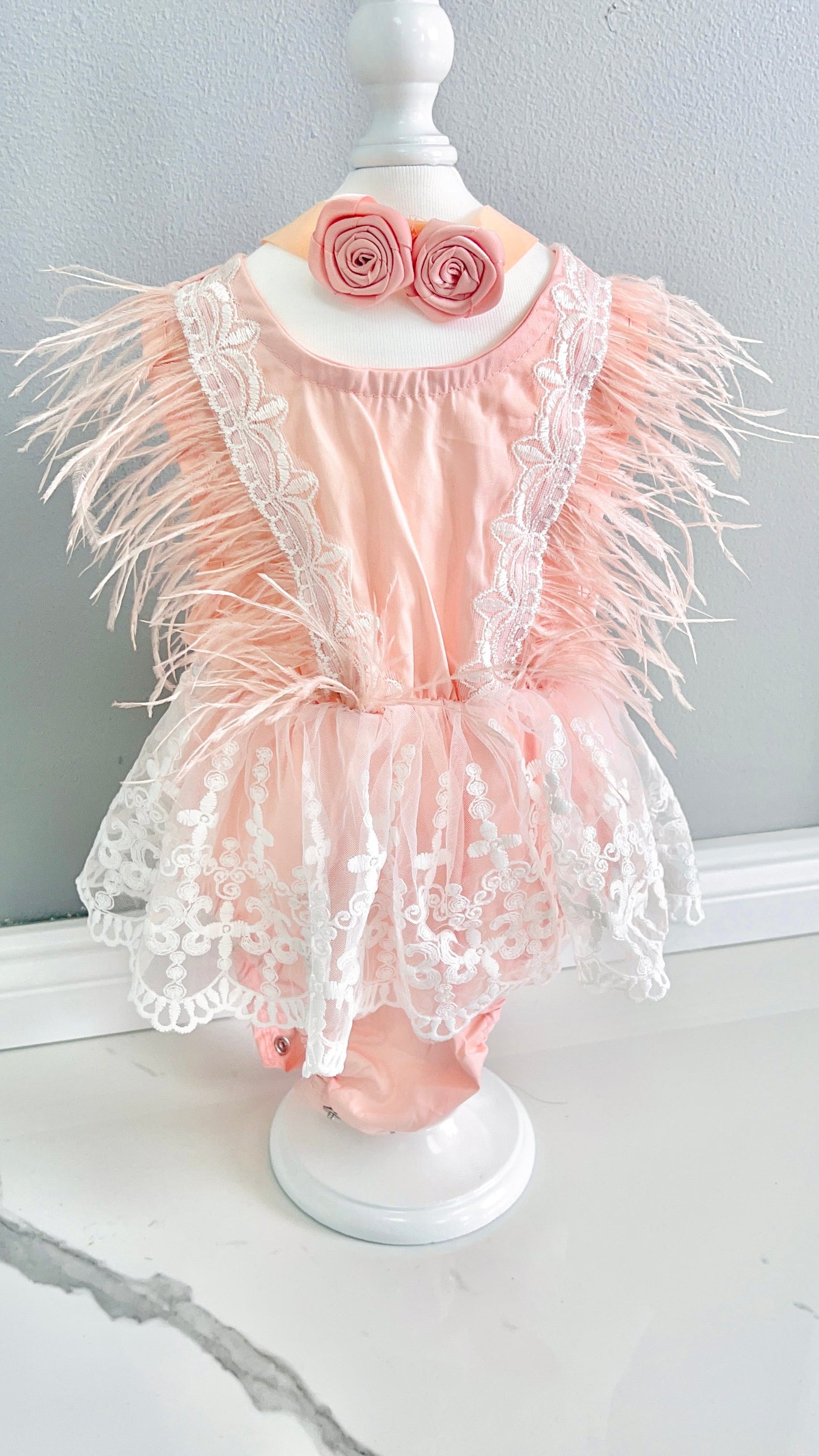 Lillian Feather Romper