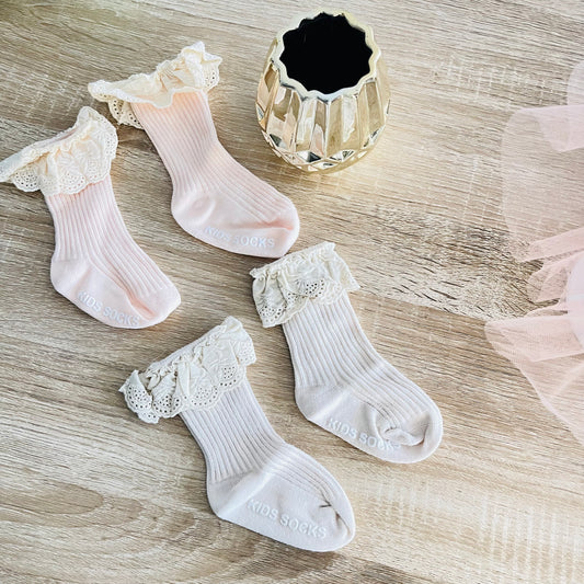 Lace Frill Socks(Ankle Length)