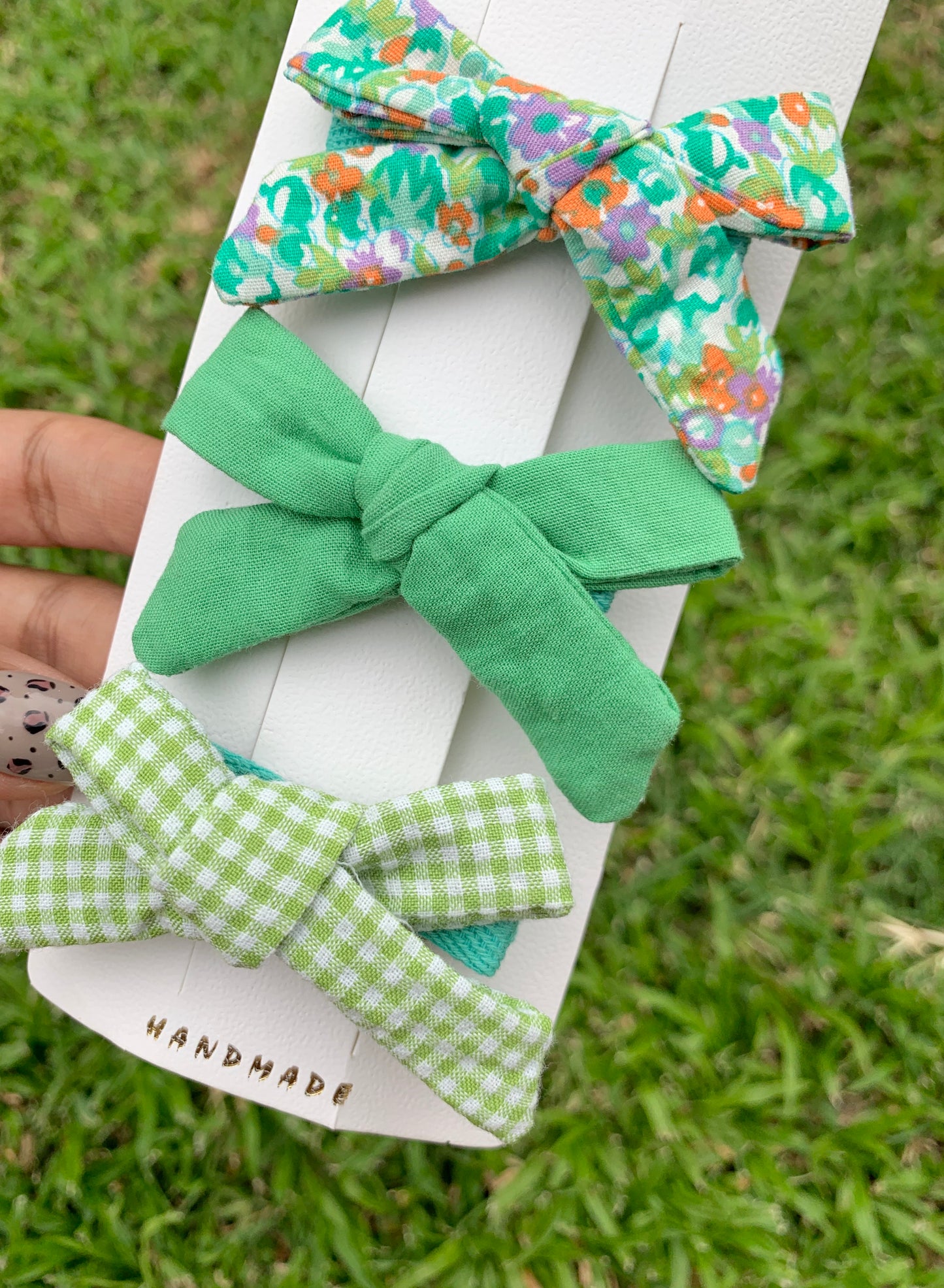 Bow Hair Clips