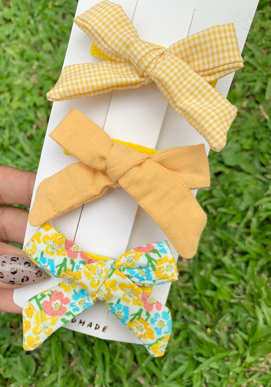 Bow Hair Clips