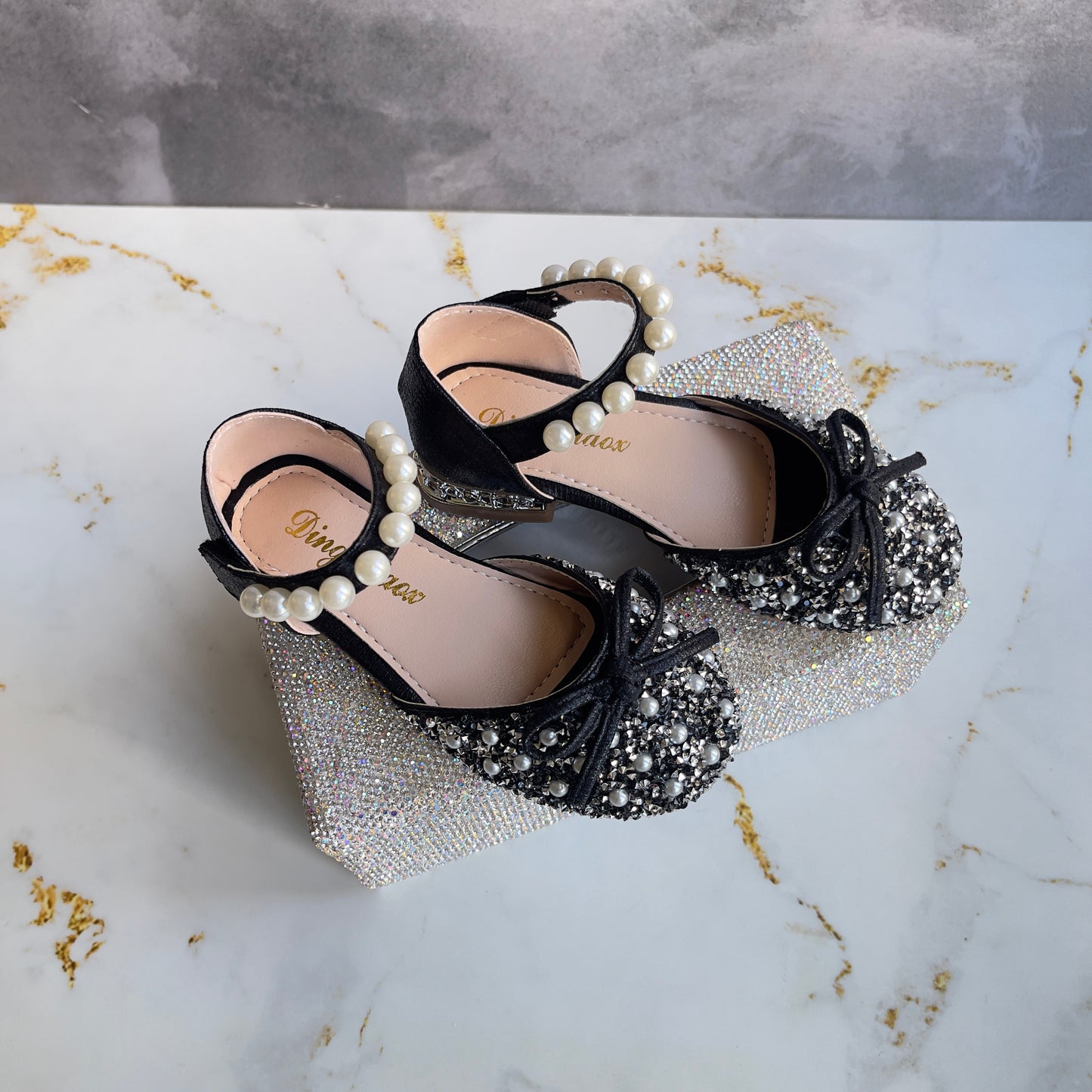Black Pearl Princess Shoe