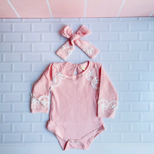 A Touch of Lace + Headband