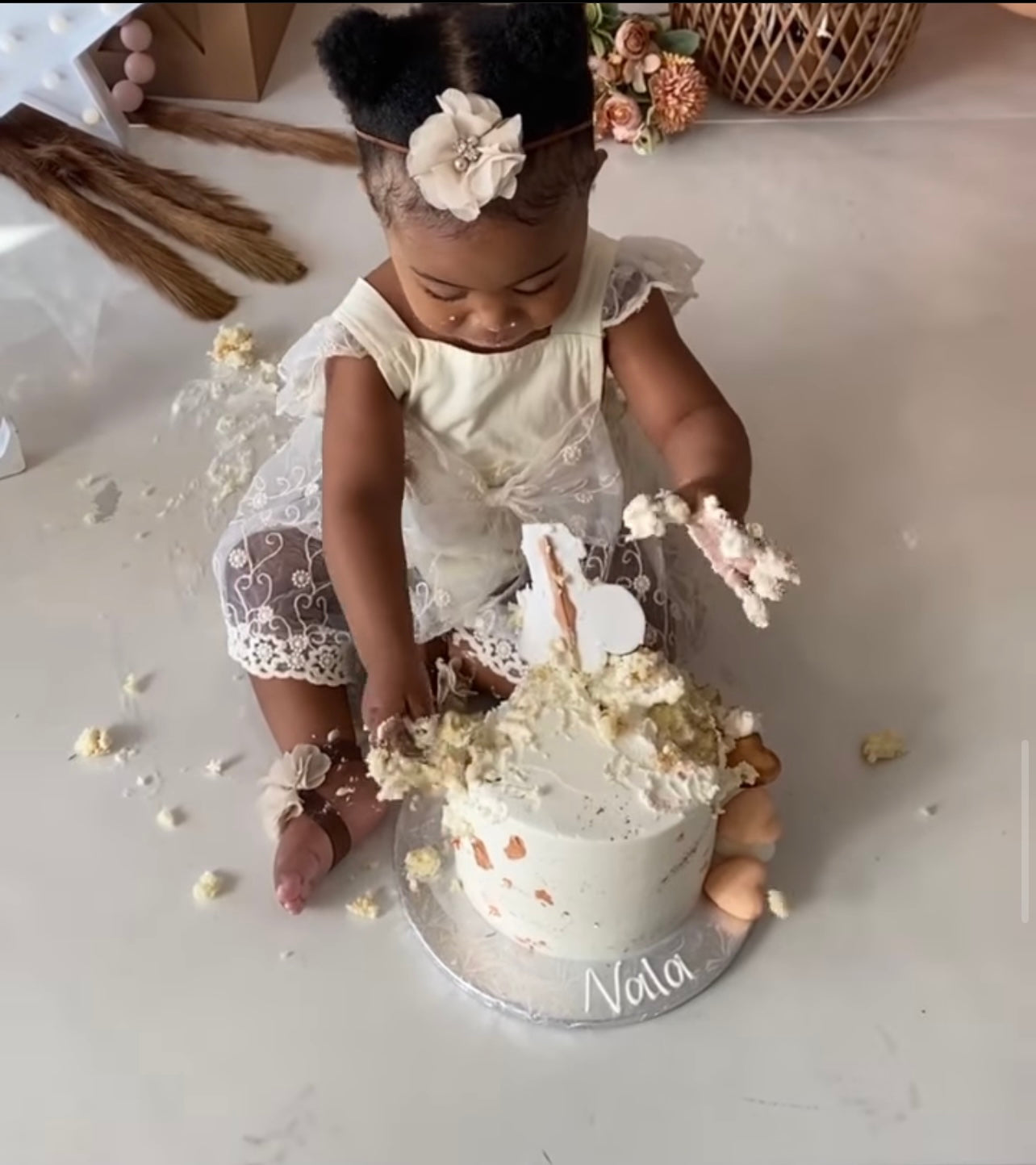 Lace Bow Dress Romper