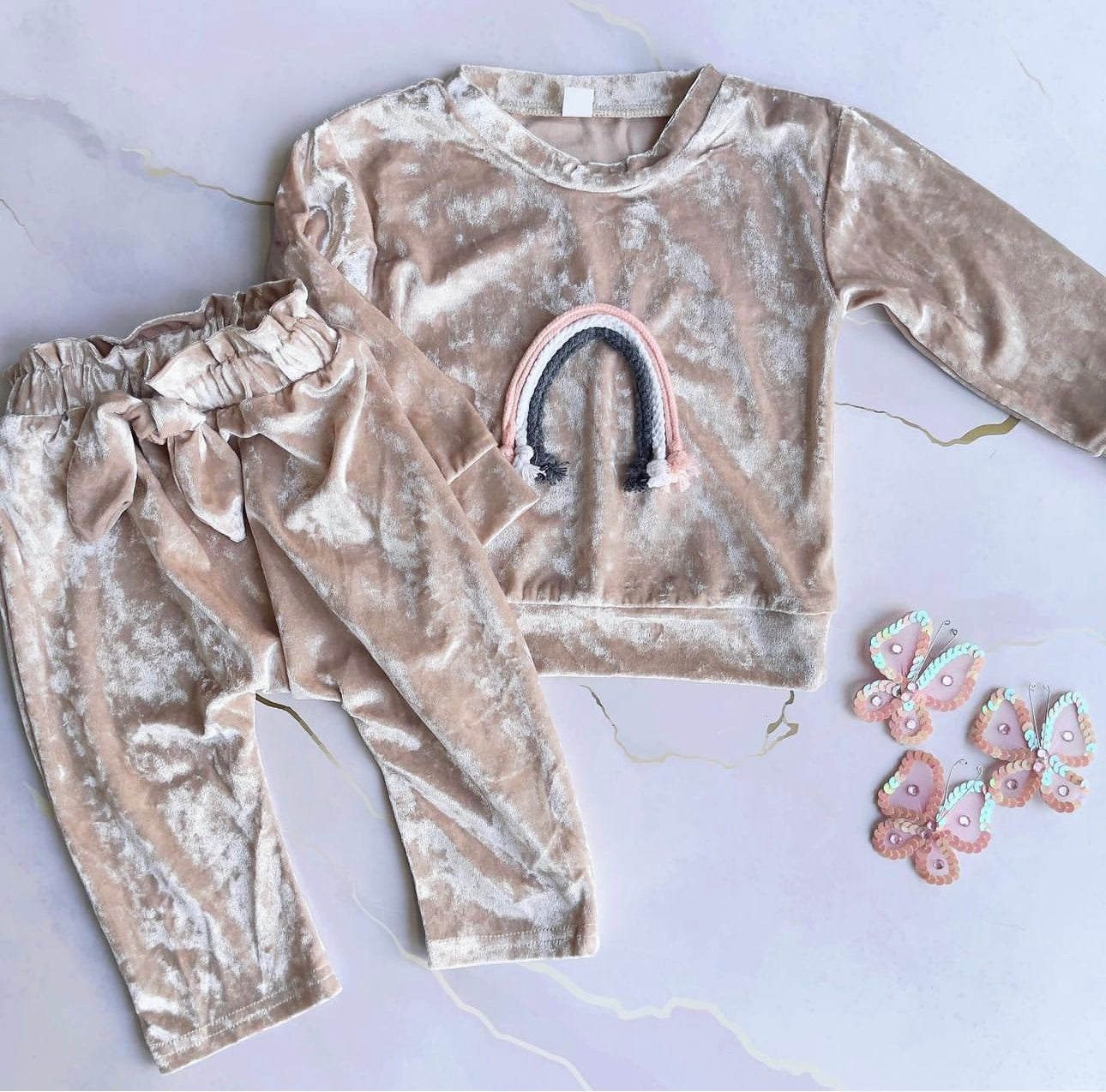 Velvet Rainbow Trackie