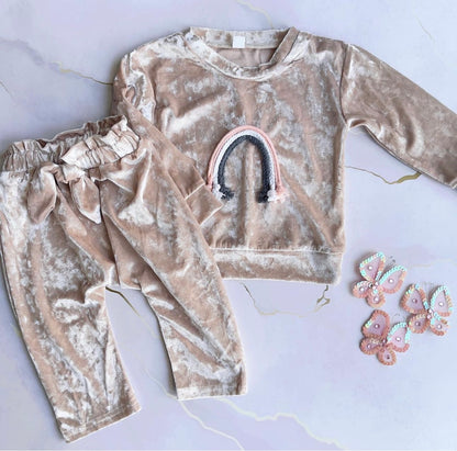 Velvet Rainbow Trackie