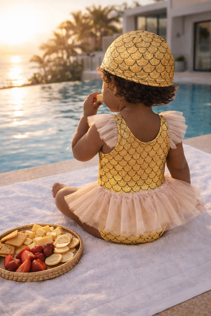 LIMITED EDITION Fairy Mermaid Swimming Costume