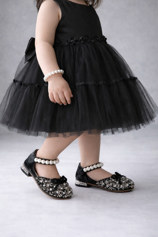 Black Pearl Princess Shoe