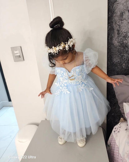 Light Blue Princess Dress