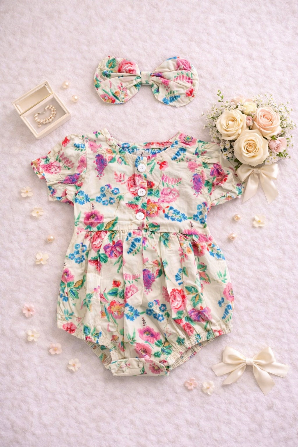Spring Dream Romper + headband