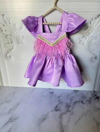 Limitless Lilac Dress Romper