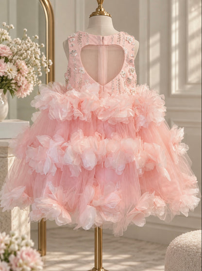 Pink Flower Bomb Dress