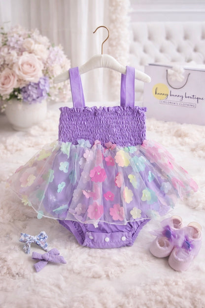 Summer Flower Dress Romper