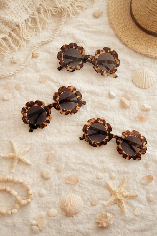 Tortoise Shell Sunflower Sunglasses