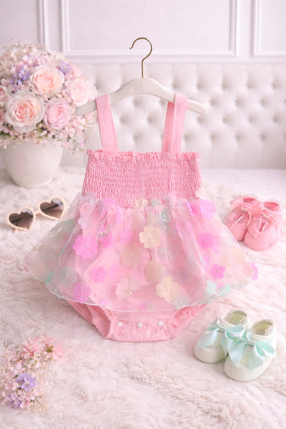 Summer Flower Dress Romper