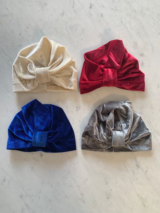 Velvet turban