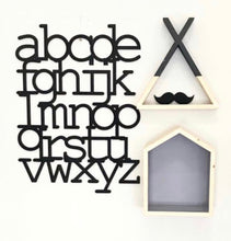 Load image into Gallery viewer, Wooden Alphabet Wall Decor