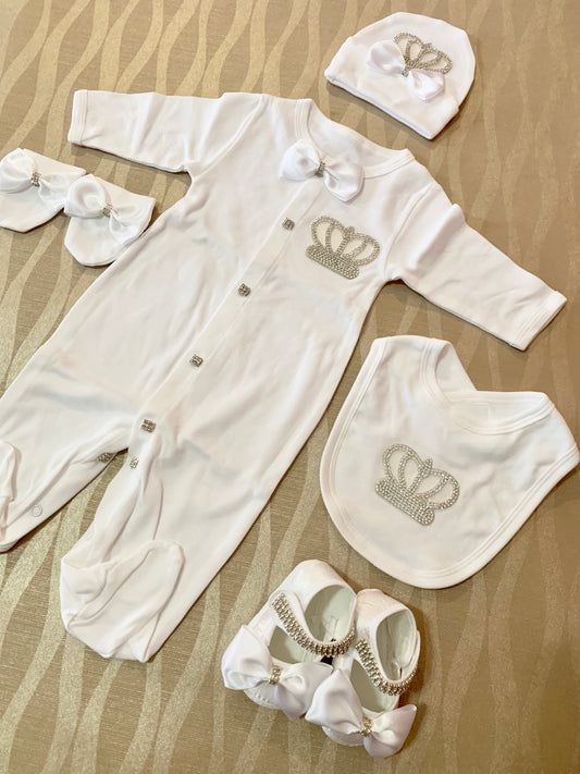 5 Piece Bling Grower - Silver