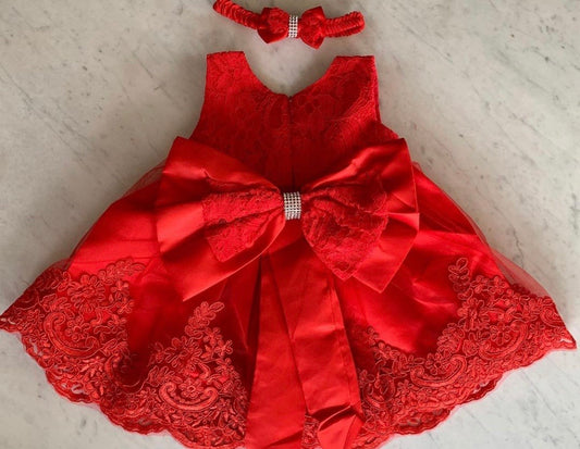 Red Bow Dress